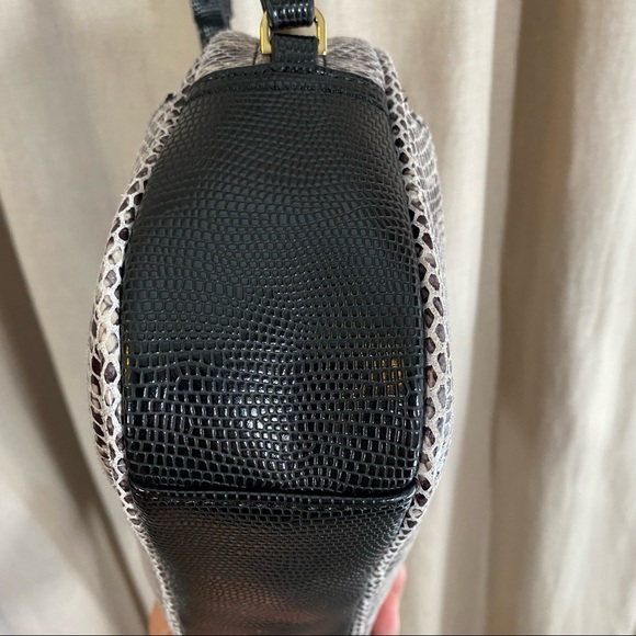 G.I.L.I. Python Print Leather Crossbody - Picture 12 of 12